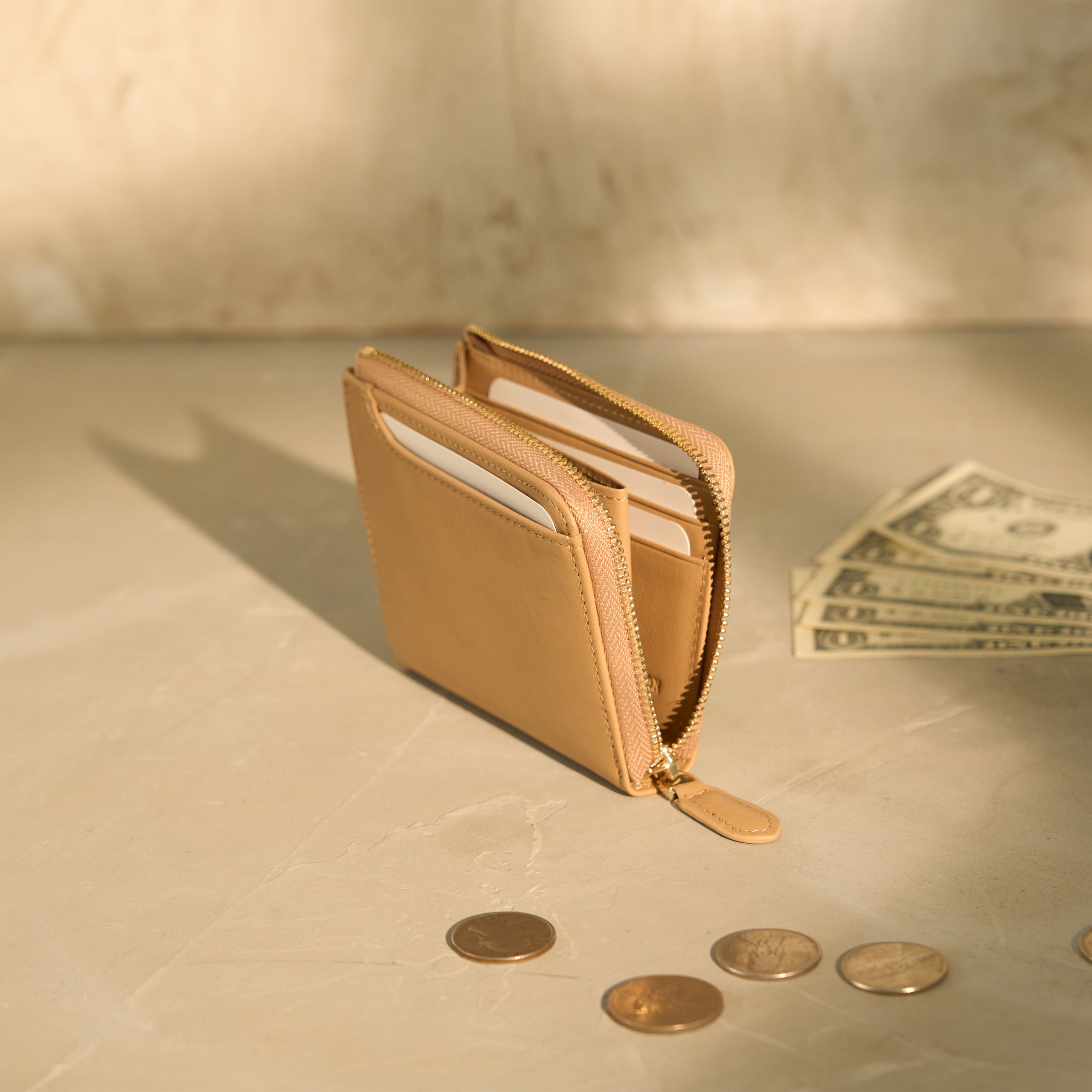 |Alba L型短夾 荔枝紋皮/軟皮