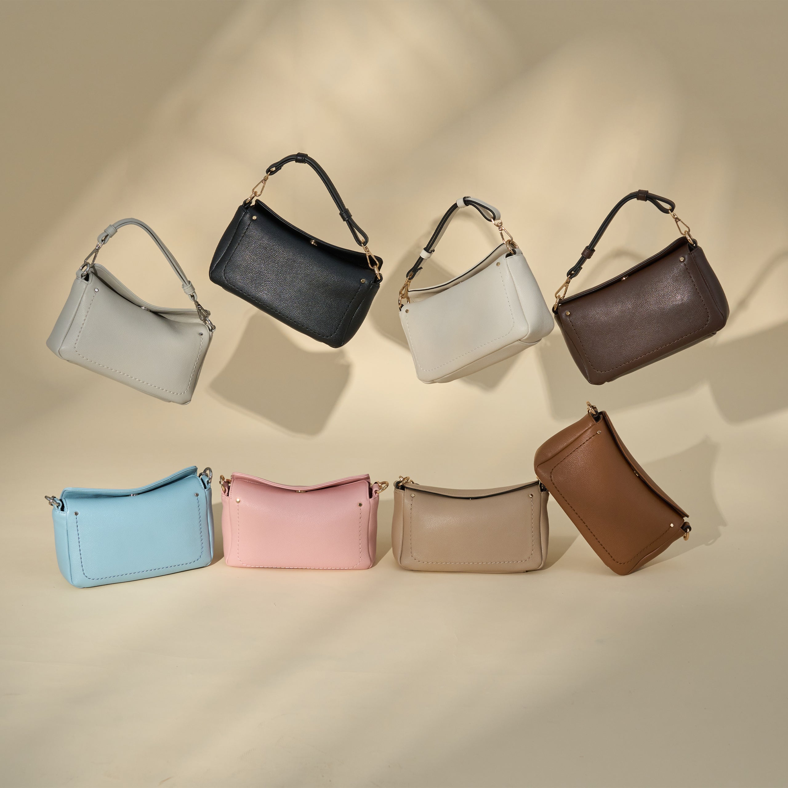 |Leia車線弧形斜肩包