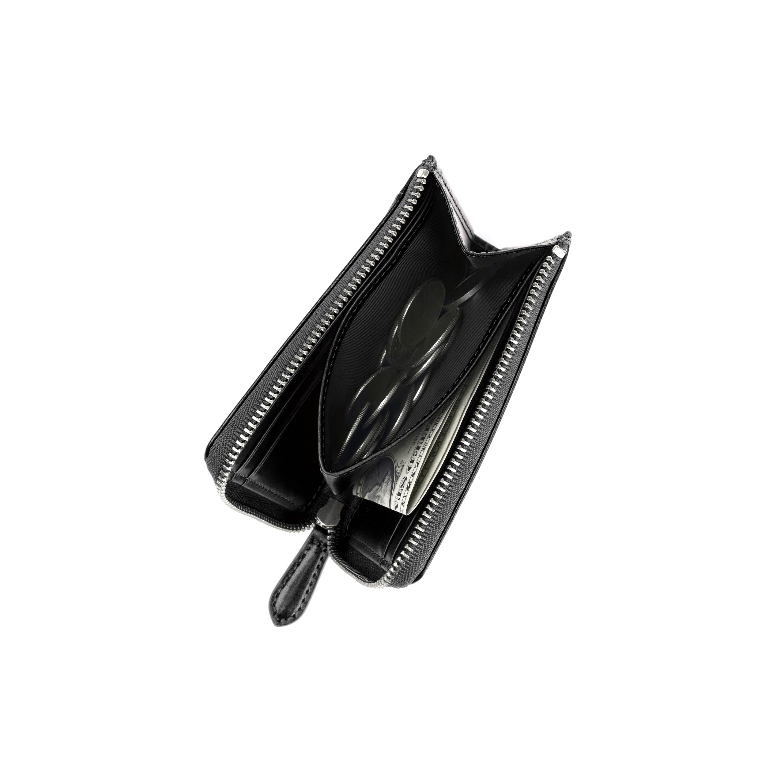 |Jatte L型短夾 十字紋皮